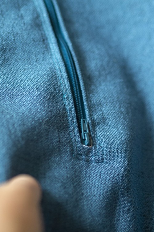 Turkusowo-miodowa boho bag