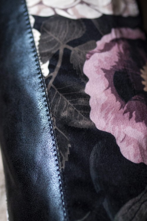 Patchworkowy pokrowiec na matę do jogi