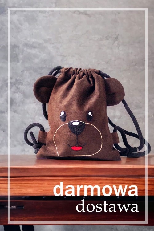 Dziecięcy mini workoplecak miś