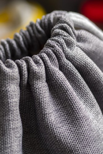 Szary workoplecak XL plecionka