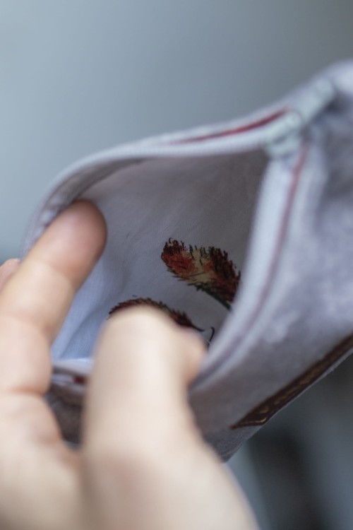 Szara kosmetyczka MINI