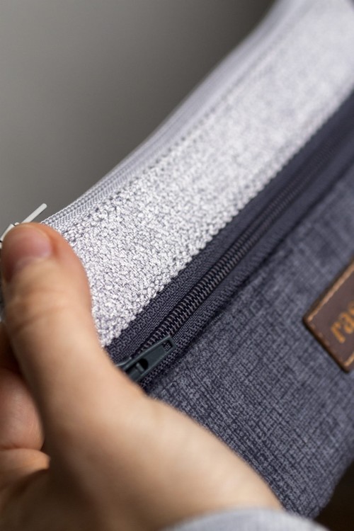 Grafitowy portfel damski