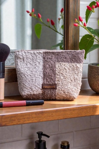 Kosmetyczka MAXI kawa z mlekiem bukla