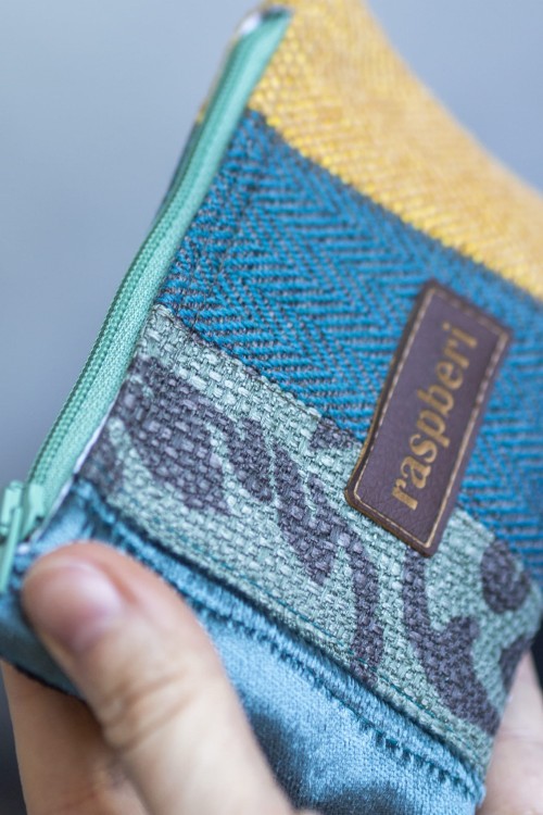 Etui na klucze patchwork