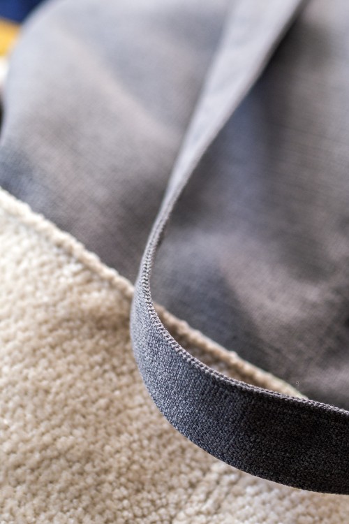 Duża szara torba na ramię