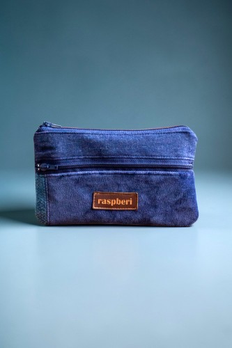 Jeansowy portfel