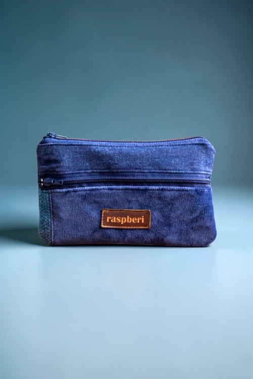 Jeansowy portfel