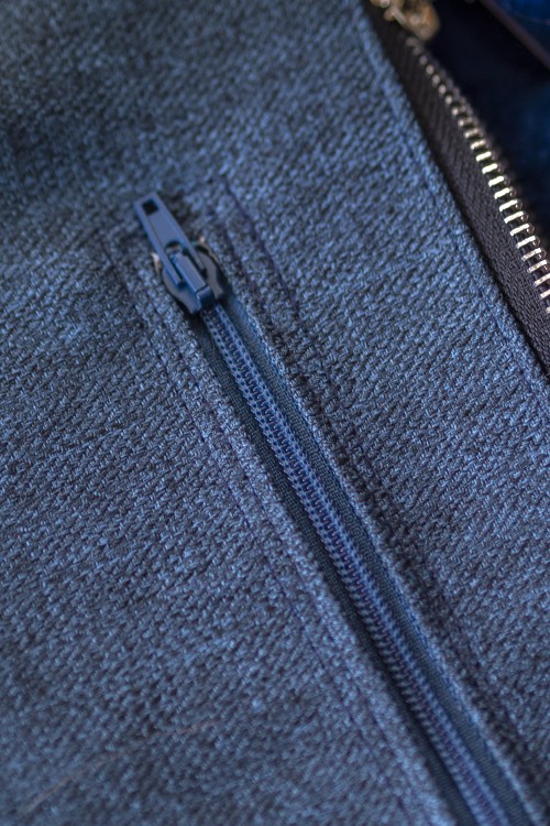 Granatowa kopertówka