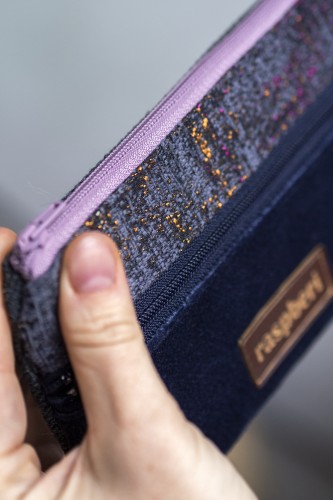 Grafitowo-granatowy portfel
