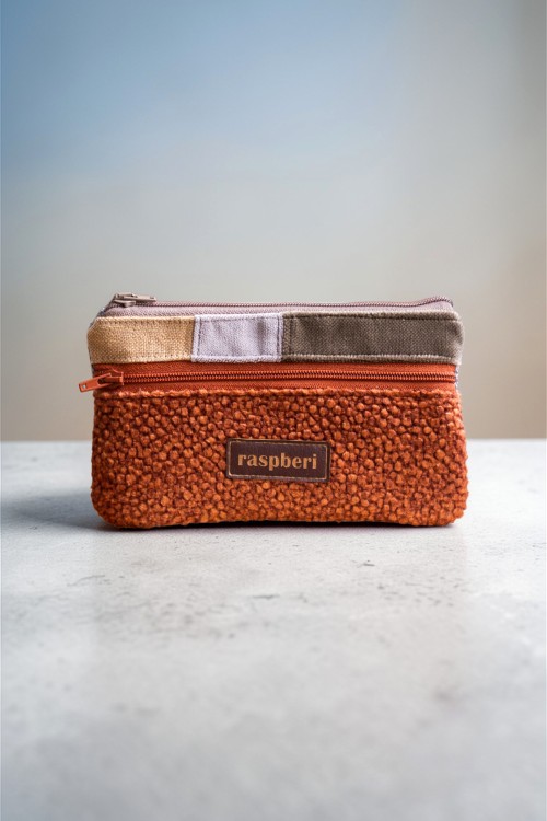 Rudy portfelik damski