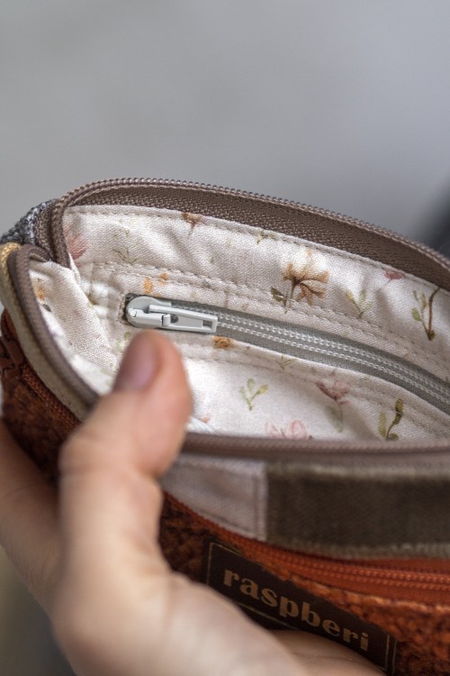 Rudy portfelik damski