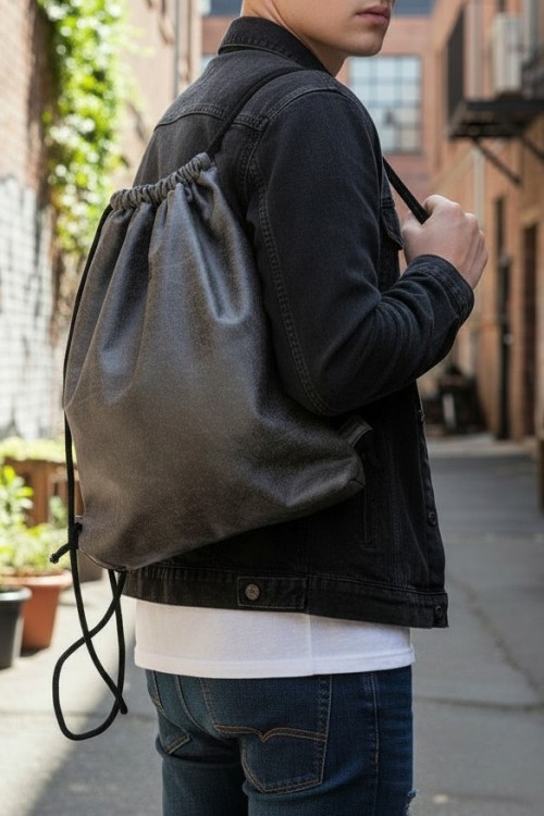 Grafitowy workoplecak basic