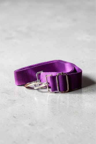 Fioletowy pasek do torebki