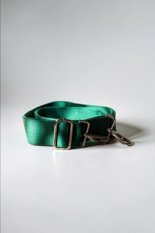 Zielony pasek do torebki