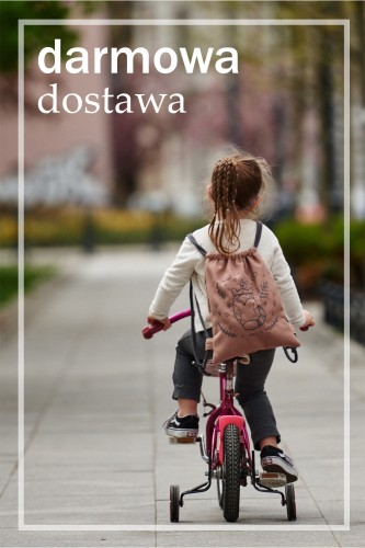 Brązowy workoplecak dziecięcy LISEK