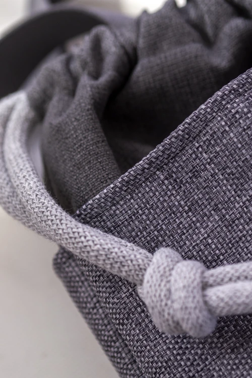 Szary mini workoplecak