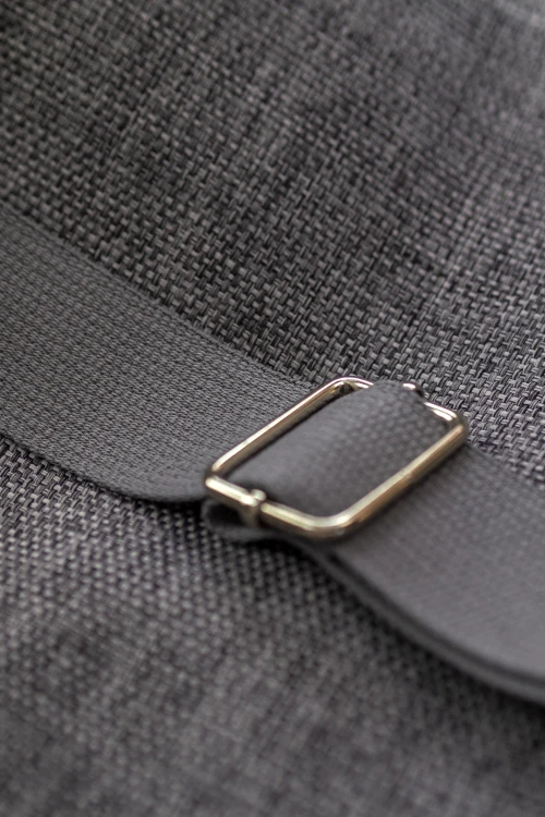 Szary mini workoplecak