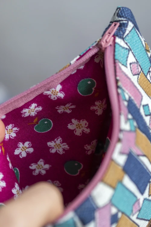 Kolorowa kosmetyczka MAXI