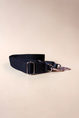 Czarny pasek do torebki