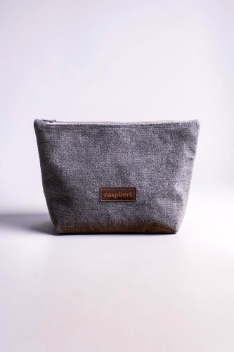 Szara kosmetyczka MAXI