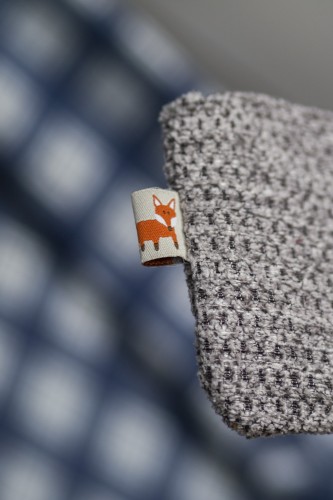 Etui na klucze portfelik z plecionki