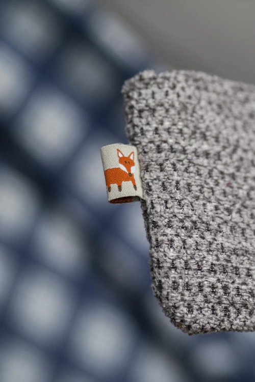 Etui na klucze portfelik z plecionki