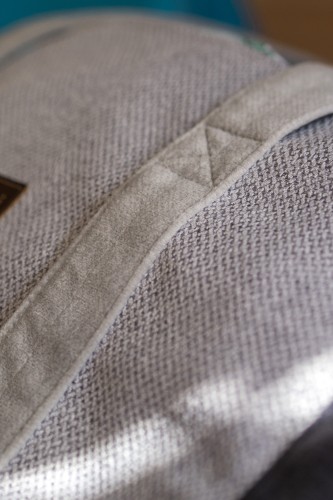 Szara duża shopperka