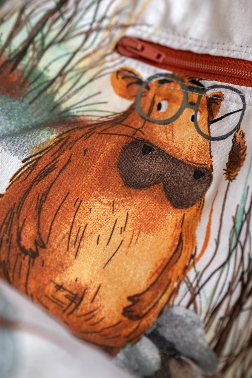 Szara duża shopperka