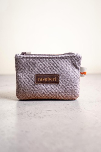 Etui na klucze portfelik mini melanż