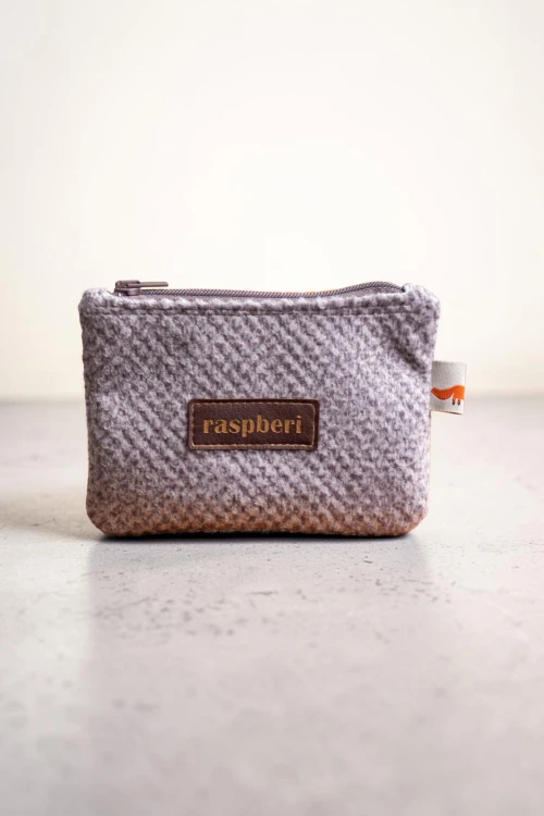 Etui na klucze portfelik mini melanż