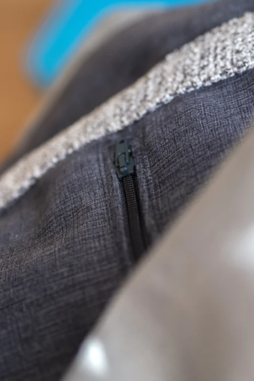 Grafitowa duża shopperka