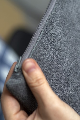 Ciemnoszara kosmetyczka MAXI