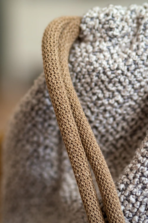 Beżowy workoplecak basic