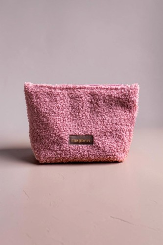 Różowa kosmetyczka MAXI baranek