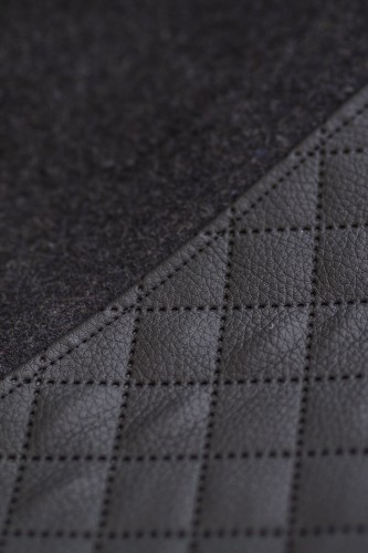 Grafitowy plecak kurierski z suwakiem