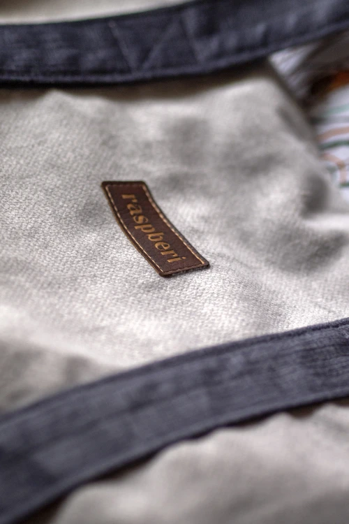 Jasnoszara torba na zakupy