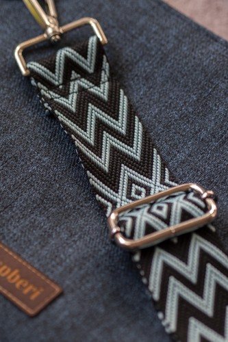 Granatowa kopertówka