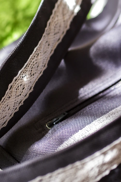 Grafitowa duża torba plażowa huge bag