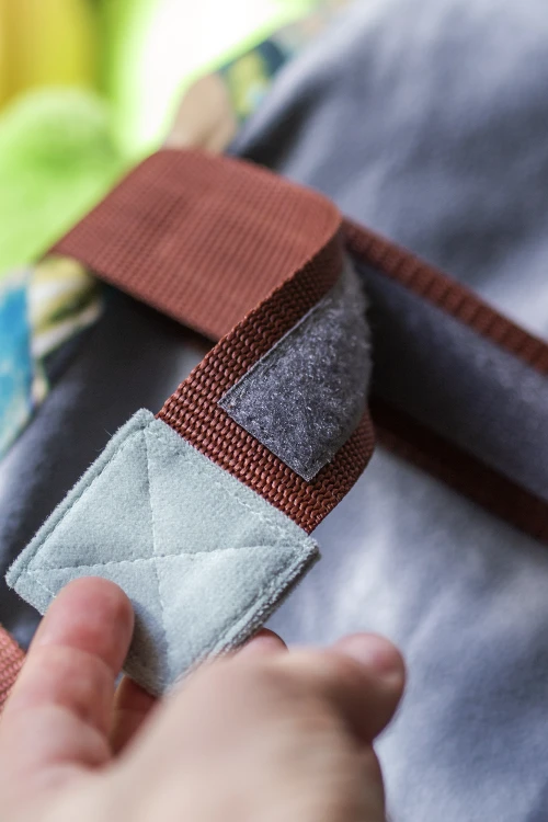 Składany plecak kurierski monstera