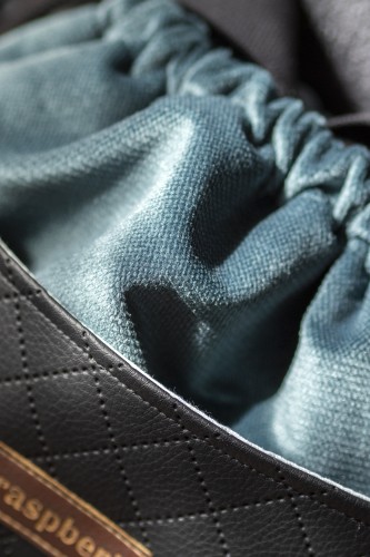 Pikowany workoplecak mini z ekoskóry