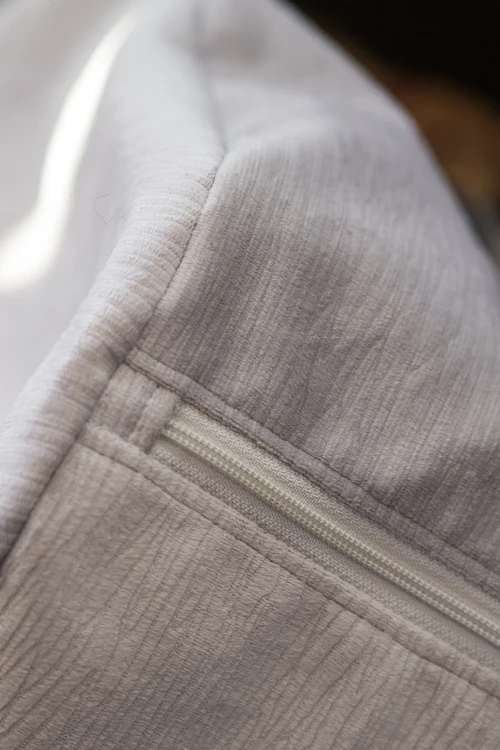 Duża torba podróżna z tłoczonego weluru – unikat handmade no waste
