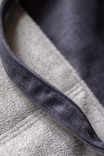 Unikatowa torba handmade z weluru i bukli