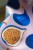 Plecak worek z weluru w figi – unikatowy plecak handmade