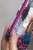 Etui na klucze z weluru w malowane kwiaty – oryginalne etui handmade