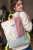Plecak kurierski patchwork z kwiatowym sztruksem – unikat handmade Raspberi