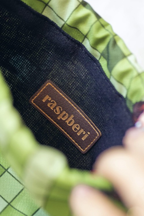 Zielony workoplecak dla malucha