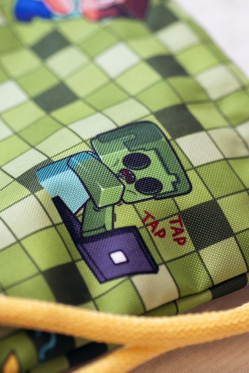 Zielony workoplecak dla malucha