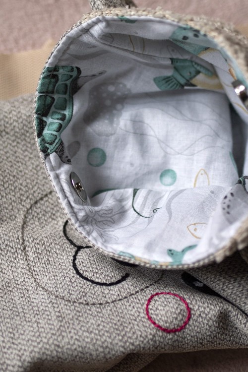 Jasny dziecięcy plecak składany LAMA