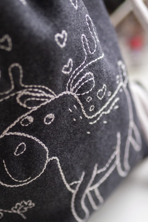 Grafitowy workoplecak dziecięcy RENIFER