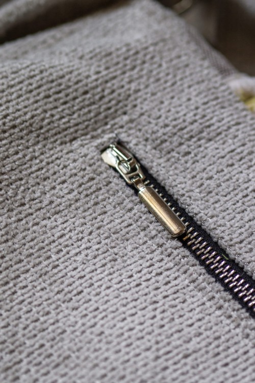 Patchworkowa jasna listonoszka z klapą